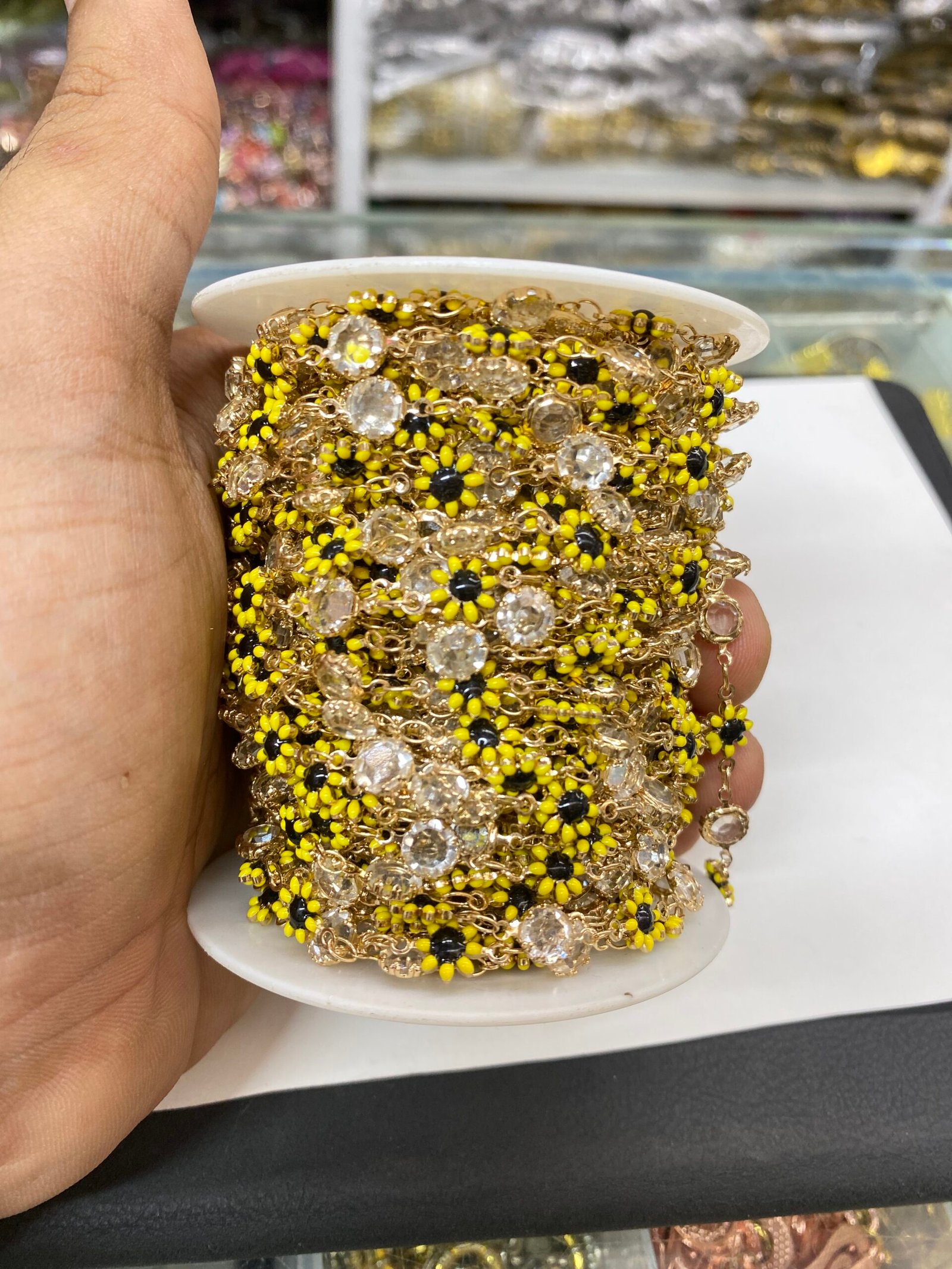 “Premium Brass Chain for Jewelry Making | 1 Meter Fine Finish”