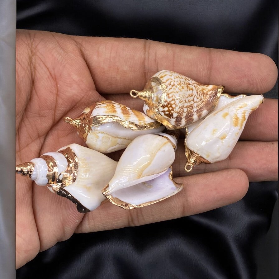 Natural Shell with Hook | Export Quality Imitation Jewellery Quantity - 1